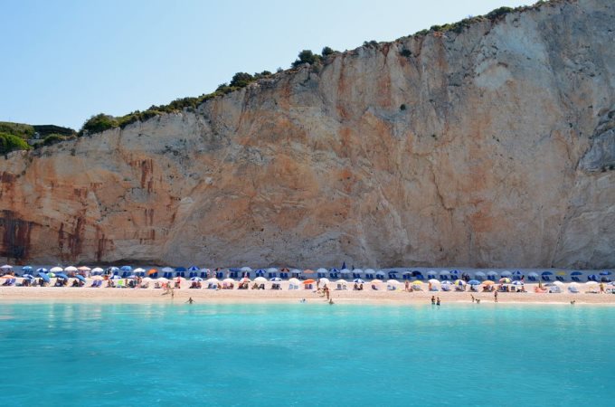 lefkada plaža porto kaciki